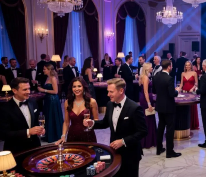 Eleganckie realizacje eventów w hotelach i restauracjach z luksusowymi stołami i oświetleniem.